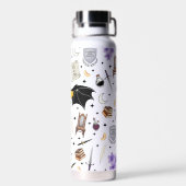 Viertes Flügel Romantasy Buch Geschenk Thermobeche Trinkflasche (Rückseite)