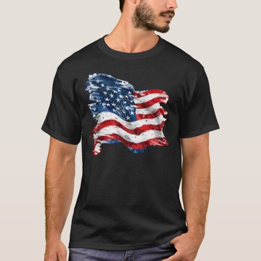 Viertes Juli T-Shirt (Vorderseite)