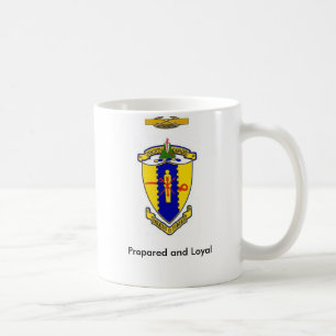 Viertes Kavallerie Wappen, Motto und CCB Kaffeetasse