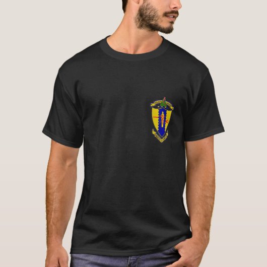 Viertes Kavallerie-Wappen T-Shirt (Vorderseite)