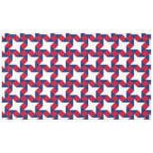 Viertes Muster für rote, weiße und blaue Juli Tischdecke (Vorderseite (Horizontal))