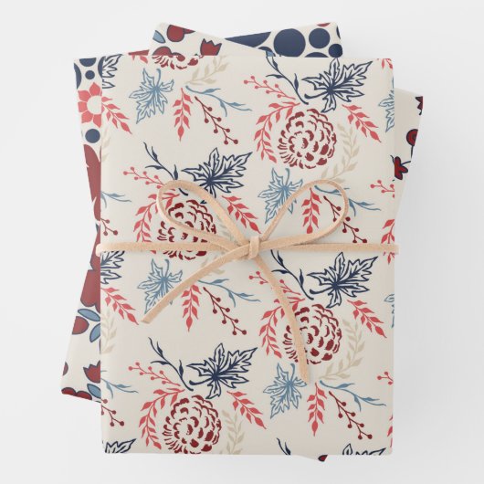 Viertes Party Juli  Geschenkpapier Set (Beispiel)