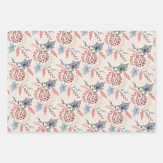 Viertes Party Juli Geschenkpapier Set (Vorderseite)