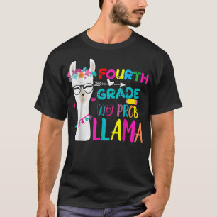 Viertes Team 4. Klasse Lehrer Regenbogen No Prob L T-Shirt