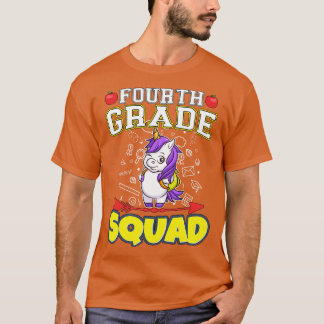 Viertklassige Squad Funny Elementary School T-Shirt