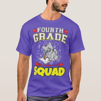 Viertklassige Squad Funny Elementary School T-Shirt