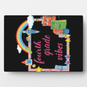 Viertklässler Vibes Fotoplatte (Vorderseite)