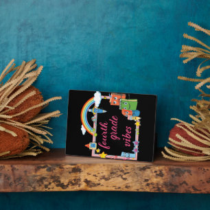 Viertklässler Vibes Fotoplatte