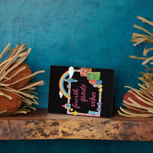 Viertklässler Vibes Fotoplatte (Seite)