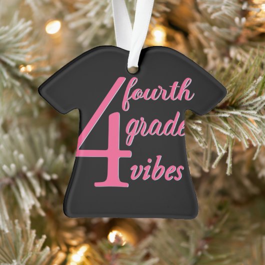 Viertklässler Vibes Ornament (Baum)