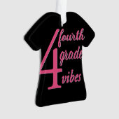 Viertklässler Vibes Ornament (Vorderseite)