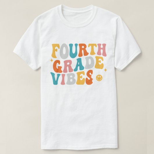 Viertklässler Vibes T-Shirt (Design vorne)