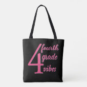 Viertklässler Vibes Tasche (Rückseite)