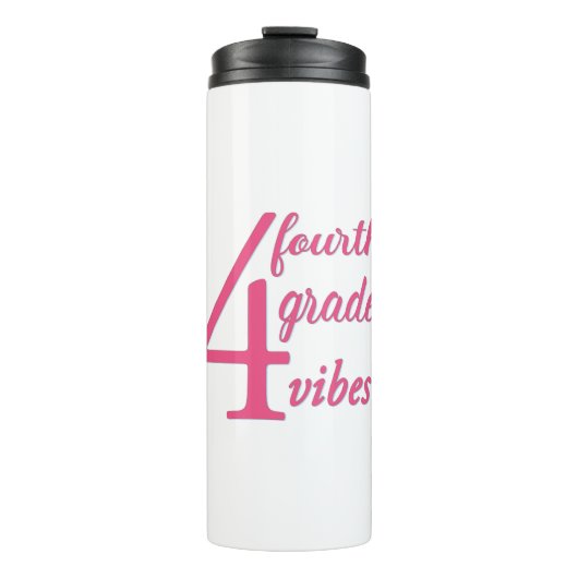 Viertklässler Vibes Thermosbecher (Vorderseite)