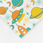 Vierundfünfzig Jahre Vliesdecke Fleecedecke (Ecke)