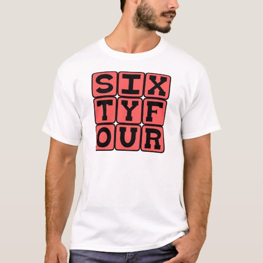 Vierundsechzig, Nummer 64 T-Shirt (Vorderseite)