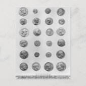 Vierundzwanzig Münzen Postkarte (Vorderseite)