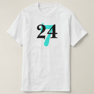 vierundzwanzig sieben 247 T-Shirt