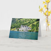 Vierwaldstättersee, Schweiz Karte (Gelbe Blume)