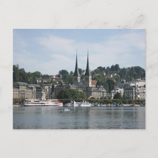 Vierwaldstattersee, Schweiz Postkarte (Vorderseite)