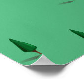 Vierwaldstättersee - Schweiz Reiseplakat Poster (Ecke)