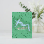 Vierwaldstättersee - Schweiz Reiseplakat Postkarte (Stehend Vorderseite)