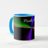 Vierwegeteilige geometrische Wave-Kaffee-Tasse Tasse (Vorderseite Links)