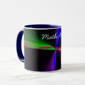 Vierwegeteilige geometrische Wave-Kaffee-Tasse Tasse (Vorderseite Links)