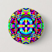 Vierwegkaleidoskop Button (Vorderseite)