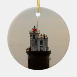 Vierzehn Foot Bank Leuchtturm Keramik Ornament