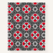 Vierzehn Kaleidoskop Art Notizblock (Vorderseite)