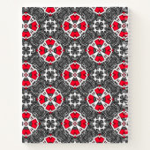 Vierzehn Kaleidoskop Art Notizblock (Rückseite)