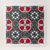 Vierzehn Kaleidoskop Art Puzzle (Horizontal)