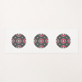 Vierzehn Kaleidoskop Art Yogamatte (Vorderseite (Horizontal))