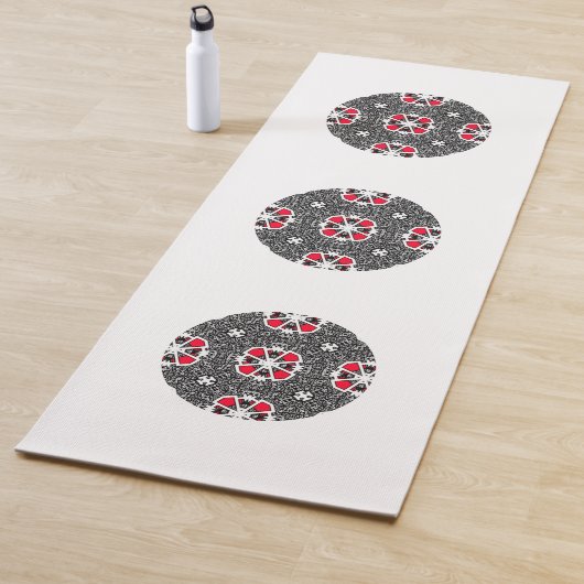 Vierzehn Kaleidoskop Art Yogamatte (Beispiel)