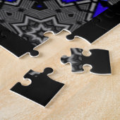 Vierzehn Kaleidoskop-Kunst Puzzle (Seite)