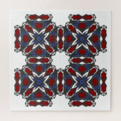 Vierzehn Kaleidoskop-Kunst Puzzle (Horizontal)