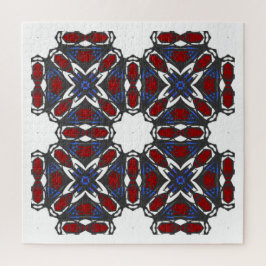 Vierzehn Kaleidoskop-Kunst Puzzle