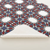 Vierzehn Kaleidoskop-Kunst Sherpadecke (3/4)