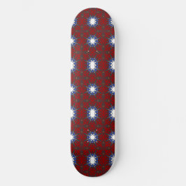 Vierzehn Kaleidoskop-Kunst Skateboard