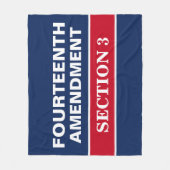 Vierzehnter Änderungsantrag Abschnitt 3 Verfassung Fleecedecke (Vorderseite)