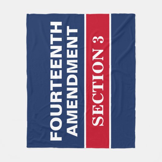 Vierzehnter Änderungsantrag Abschnitt 3 Verfassung Fleecedecke (Vorderseite)