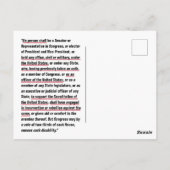 Vierzehnter Änderungsantrag Abschnitt 3 Verfassung Postkarte (Rückseite)