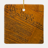 Vierzehnter Änderungsantrag Öffentliche Schulden Keramikornament (Rückseite)