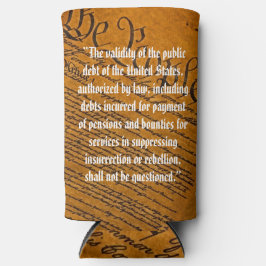 Vierzehnter Änderungsantrag Öffentliche Schulden Selters Dosenkühler