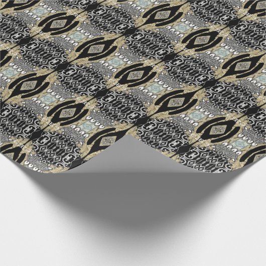 Vierzig Blätter Geschenkpapier (Ecke)