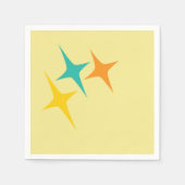 Vierzig - dreifache Sternexplosion Serviette (Vorderseite)