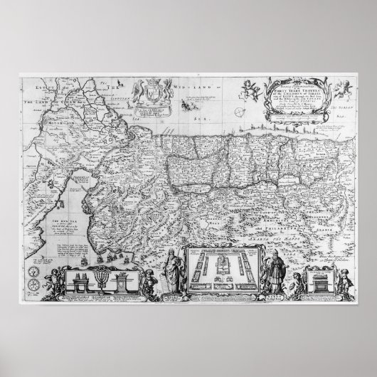 Vierzig Jahre Reisen der Kinder Israels Poster (Vorne)