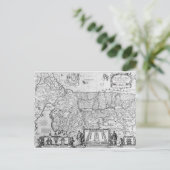 Vierzig Jahre Reisen der Kinder Israels Postkarte (Stehend Vorderseite)