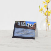 Vierzig "Over Hill" Glückliche Geburtstagskarte Karte (Gelbe Blume)